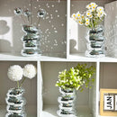 spiral vase disco ball modern decoration for flowers