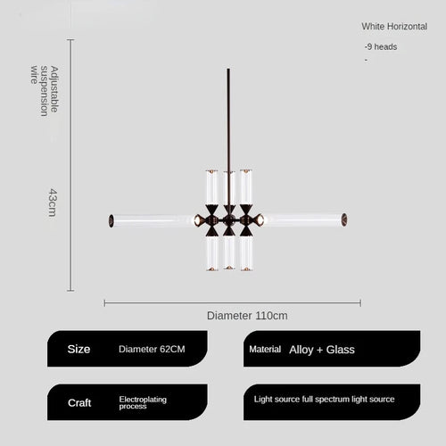 lampe à poser en verre design italien pour espaces modernes - vue 13 sur 19