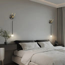 Designer copper wall light for creative and modern interiors