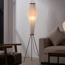 Japanese design rice paper floor lamp for modern interior