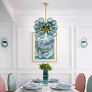 Nordic glass ball LED pendant chandelier for home decoration