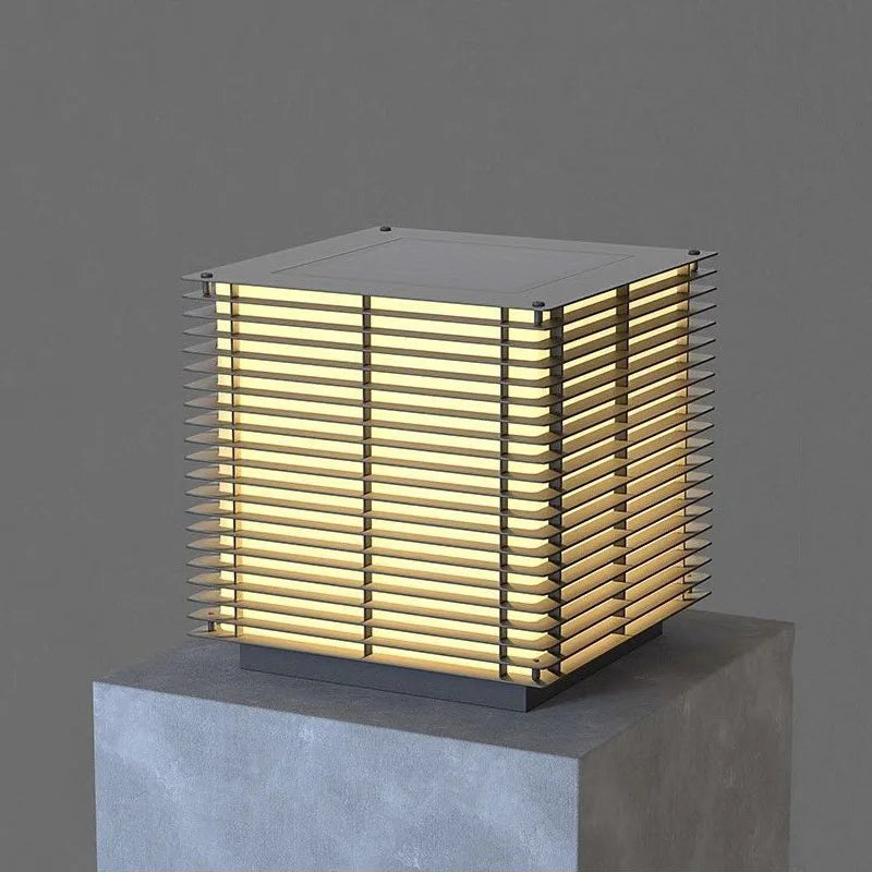 Modern solar lawn lamp for outdoor lighting