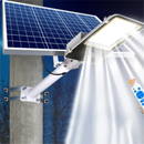 Waterproof solar wall light for powerful outdoor garden lighting