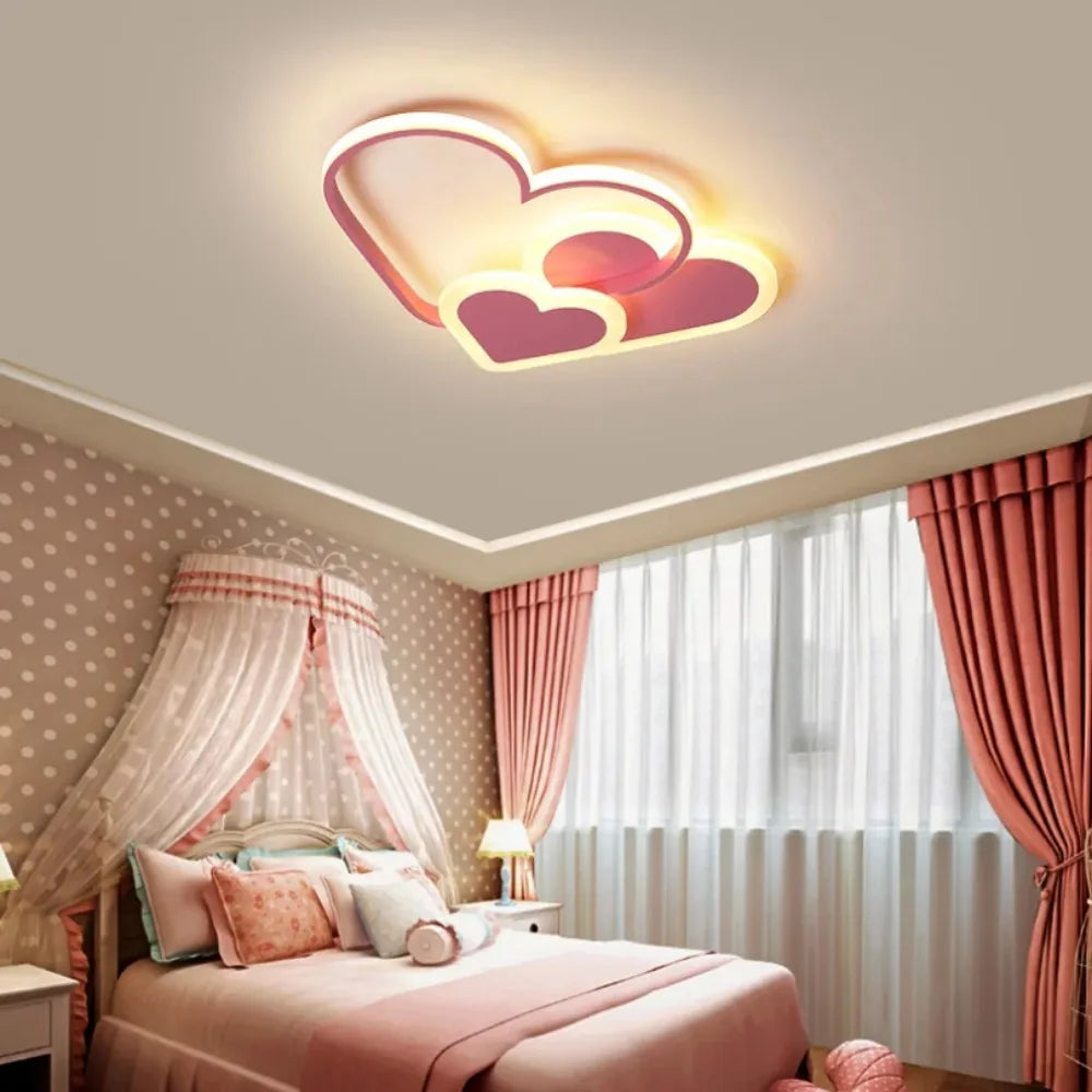 Modern LED ceiling light for children home decor - vue 4 sur 10