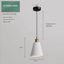 Industrial style LED pendant light