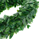 Artificial leaf garland for wedding and home decoration