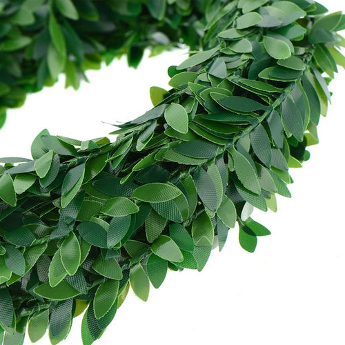 Artificial leaf garland for wedding and home decoration - vue 8 sur 8