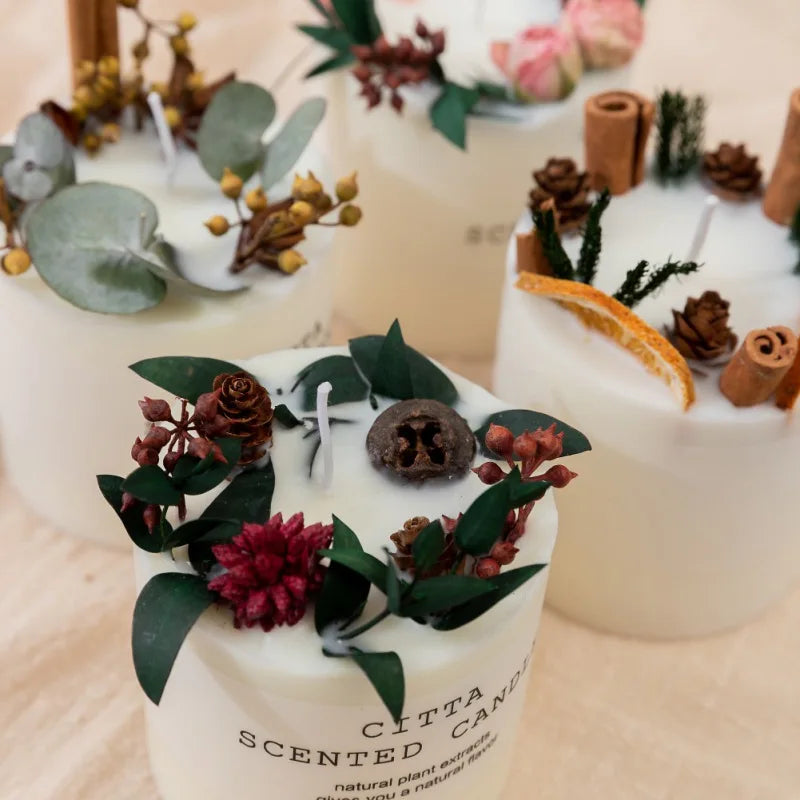 Romantic soy wax aromatherapy candles stress relief relaxation gift