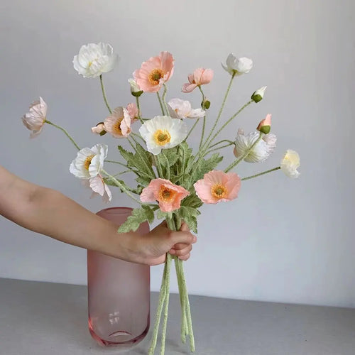 Silk artificial flowers for wedding and party decoration - vue 2 sur 39