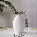 modern ceramic vase for dried flowers handmade decoration