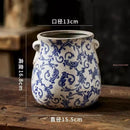 retro ceramic flower pots for plants and orchids