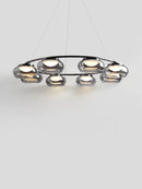 Luxury glass pendant light for modern decor