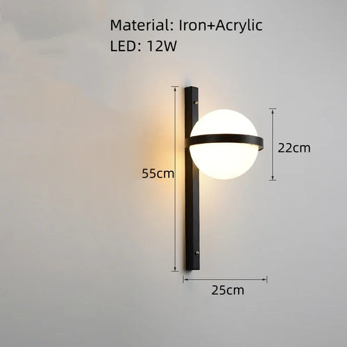 lustre moderne diy led avec pot de fleurs pour jardin céleste - vue 14 sur 18