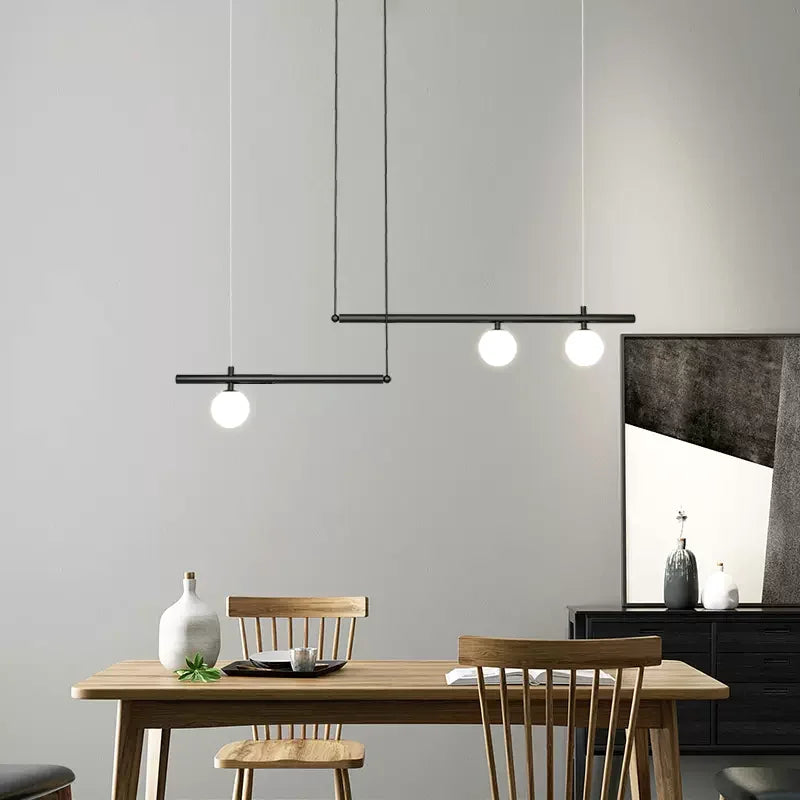 Modern minimalist chandelier for creative interior decor