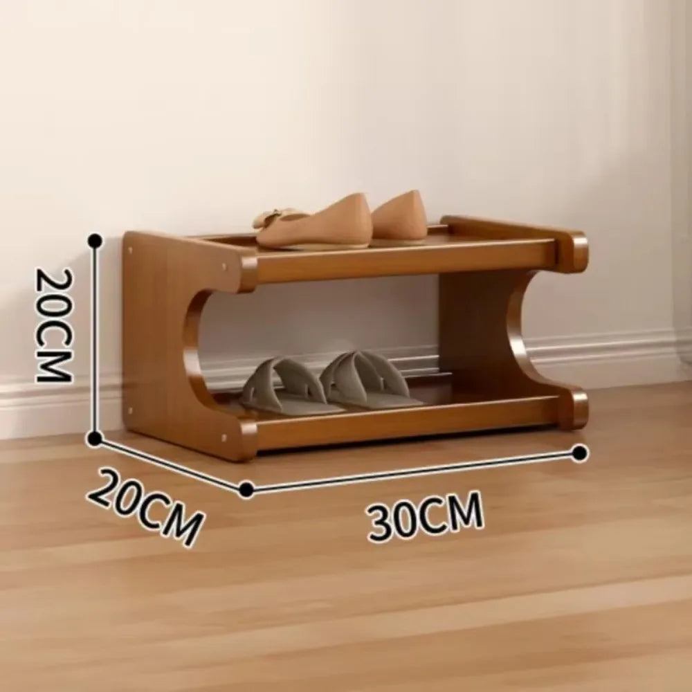 simple and space-saving indoor shoe rack - vue 19 sur 20