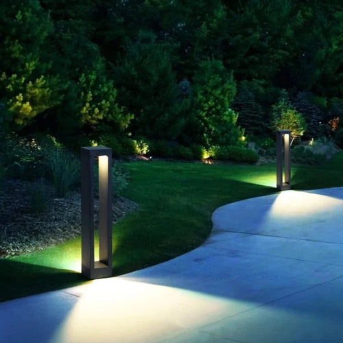 Waterproof LED garden floor lamp for outdoor lighting - vue 4 sur 10