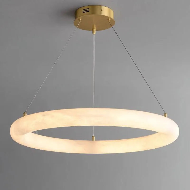 Spanish marble chandelier - vue 4 sur 5