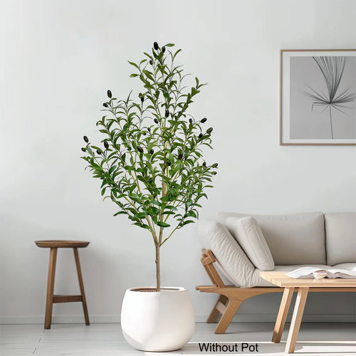 Artificial olive branch for interior decoration and weddings