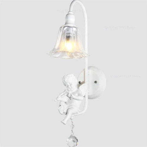 Modern resin decorative angel wall light - vue 13 sur 12