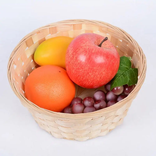 panier en bambou pour pain et rangement alimentaire - vue 10 sur 11