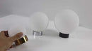 Round glass ball LED ceiling light