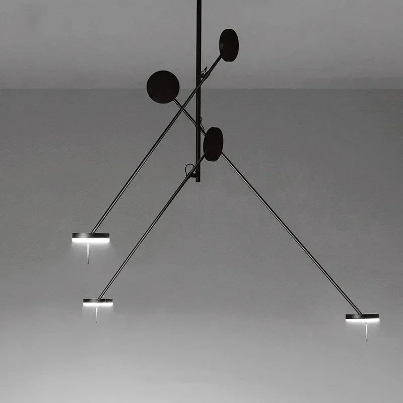 Nordic decorative LED chandelier ideal for restaurant or office