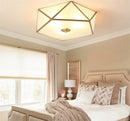 Retro copper ceiling light for modern lighting