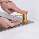 500ml stainless steel liquid soap dispenser for bathroom