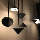 Modern nordic LED pendant light with multi-angle iron design