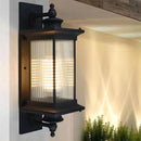 Waterproof aluminium outdoor wall light for garden and path