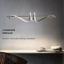 Modern LED pendant light for stylish interior decoration