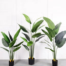 Large artificial potted banana tree for indoor and outdoor decoration