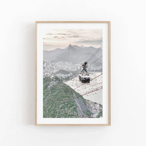 Rio de Janeiro landscape posters for wall decoration