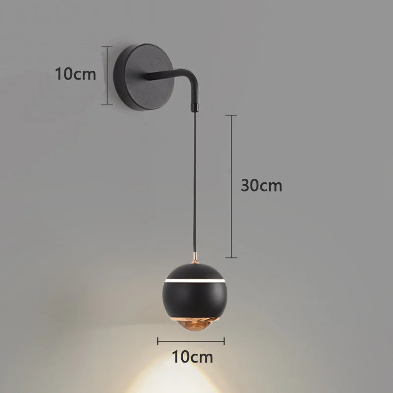 Nordic creative wall light for modern decorative lighting