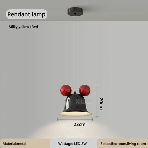 Artistic designer pendant lamp wall light decoration - vue 10 sur 11