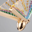 Creative butterfly chandelier light for children's room