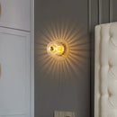 Modern glass wall light for indoor decoration