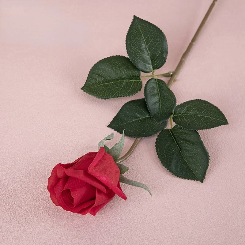 Real touch latex rose branch decoration for bar and restaurant