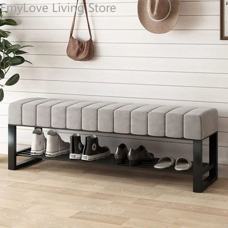 Nordic changing stools modern furniture for living room and storage