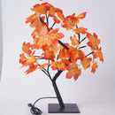 Maple leaf-shaped LED lamp