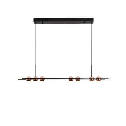 Minimalist modern ball chandelier for interior decoration - vue 6 sur 12