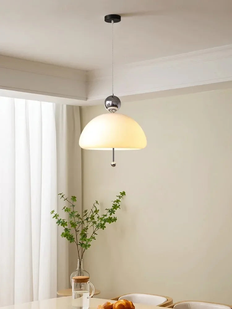 Creative glass pendant light for restaurant and bar