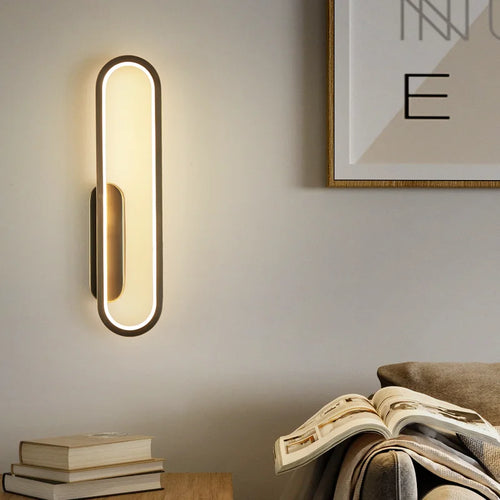 Modern nordic copper indoor wall light - vue 3 sur 8