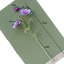 Silk artificial flower branch for wedding decoration