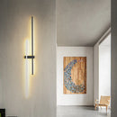 Minimalist LED wall light art deco aluminium