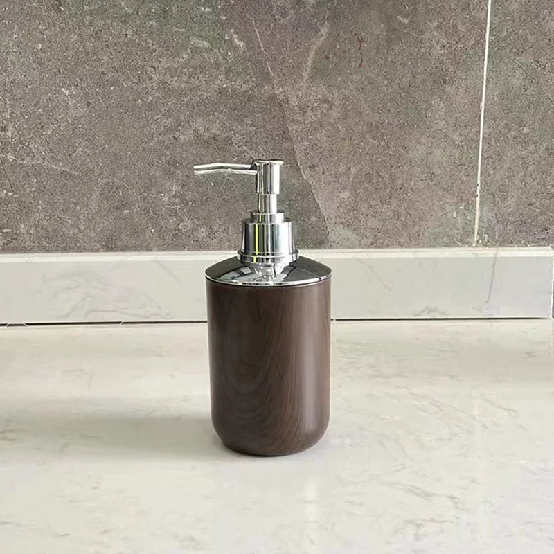 320ml marbled plastic liquid soap dispenser for bathroom