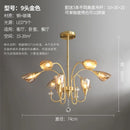 Nordic modern luxury crystal chandelier decorative retro lighting
