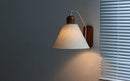 Retro solid wood wall light for a warm atmosphere