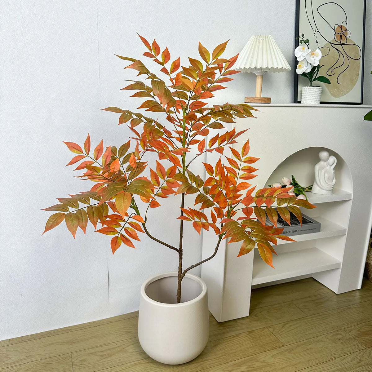 Large artificial plants faux branches for indoor and outdoor decoration - vue 3 sur 14