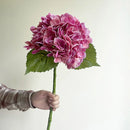 Artificial hydrangea flowers for wedding decoration and floral arrangements